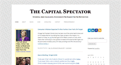 Desktop Screenshot of capitalspectator.com