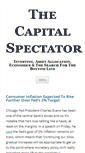 Mobile Screenshot of capitalspectator.com