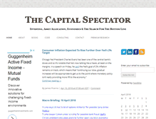 Tablet Screenshot of capitalspectator.com